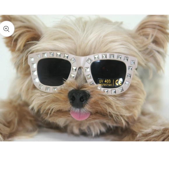 Hello Henri Tiny Tan Dog Sunglasses - Picture 2 of 6